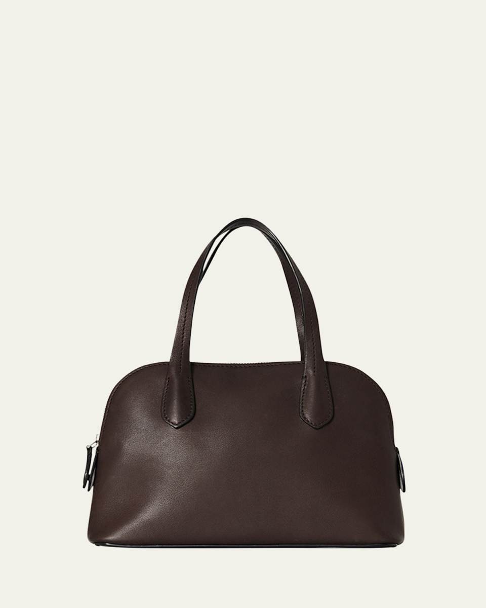 Ingrid Top-Handle Bag in Saddle Leather